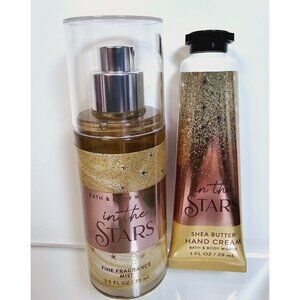 IN THE STARS Bath & Body Works Travel Size Set Mist Hand Cream NEW
